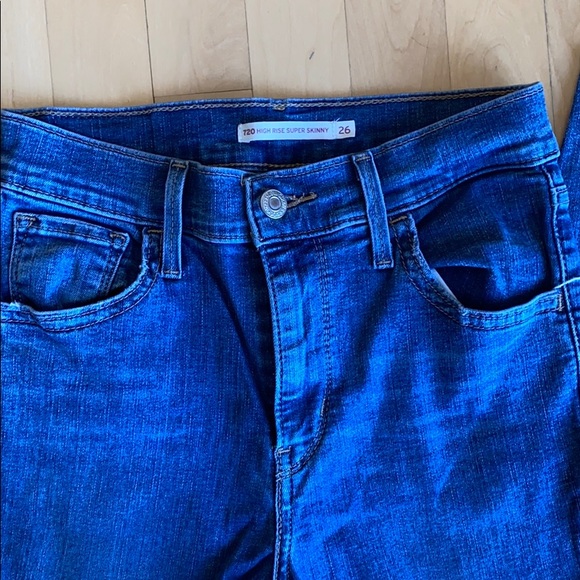 Levi 720 - High Rise Super Skinny Jeans - Picture 2 of 11